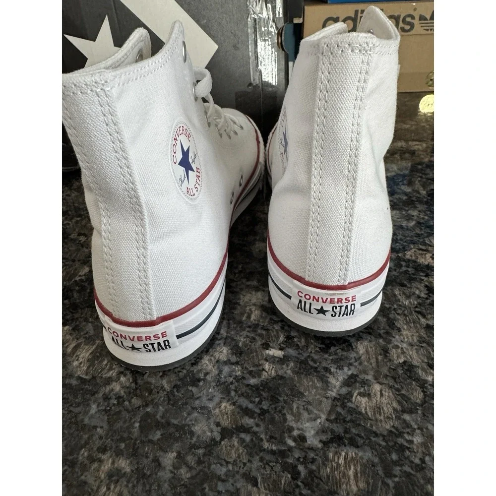 NEW Converse Chuck Taylor All Star Lift Hi 272856F White Canvas Size 5 NWB Shoes